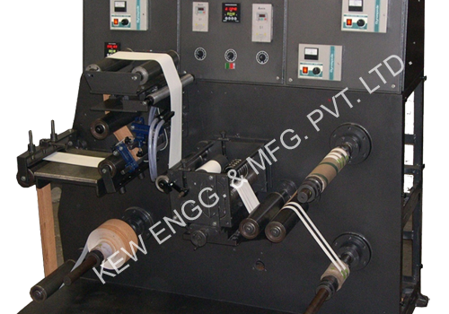 Label Stock Doctoring Rewinding Machine