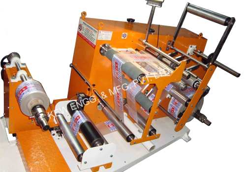 Slitting Rewinding Machine for Batch Printing / Coding