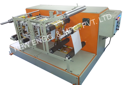 Roll To Roll Winding Rewinding Machine For Batch Printing