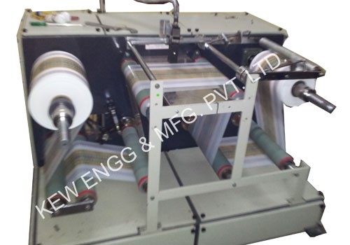 Winding Rewinding Machine With Inkjet Printer